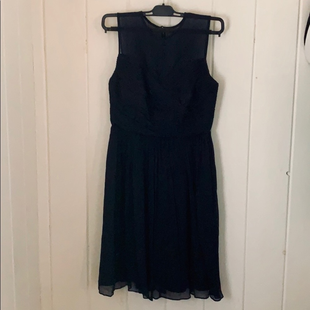 Navy blue J. Crew cocktail dress